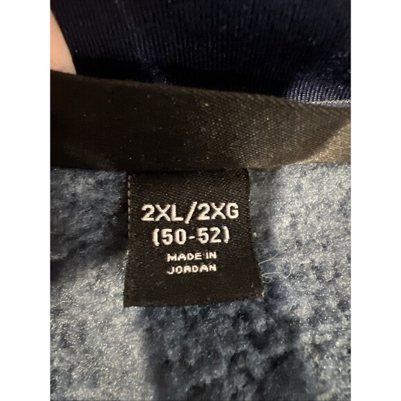 Swiss Tech Jacket Men 2XL Blue Pullover Fleece Mock Neck Full Zip LS Sweater - Picture 9 of 12